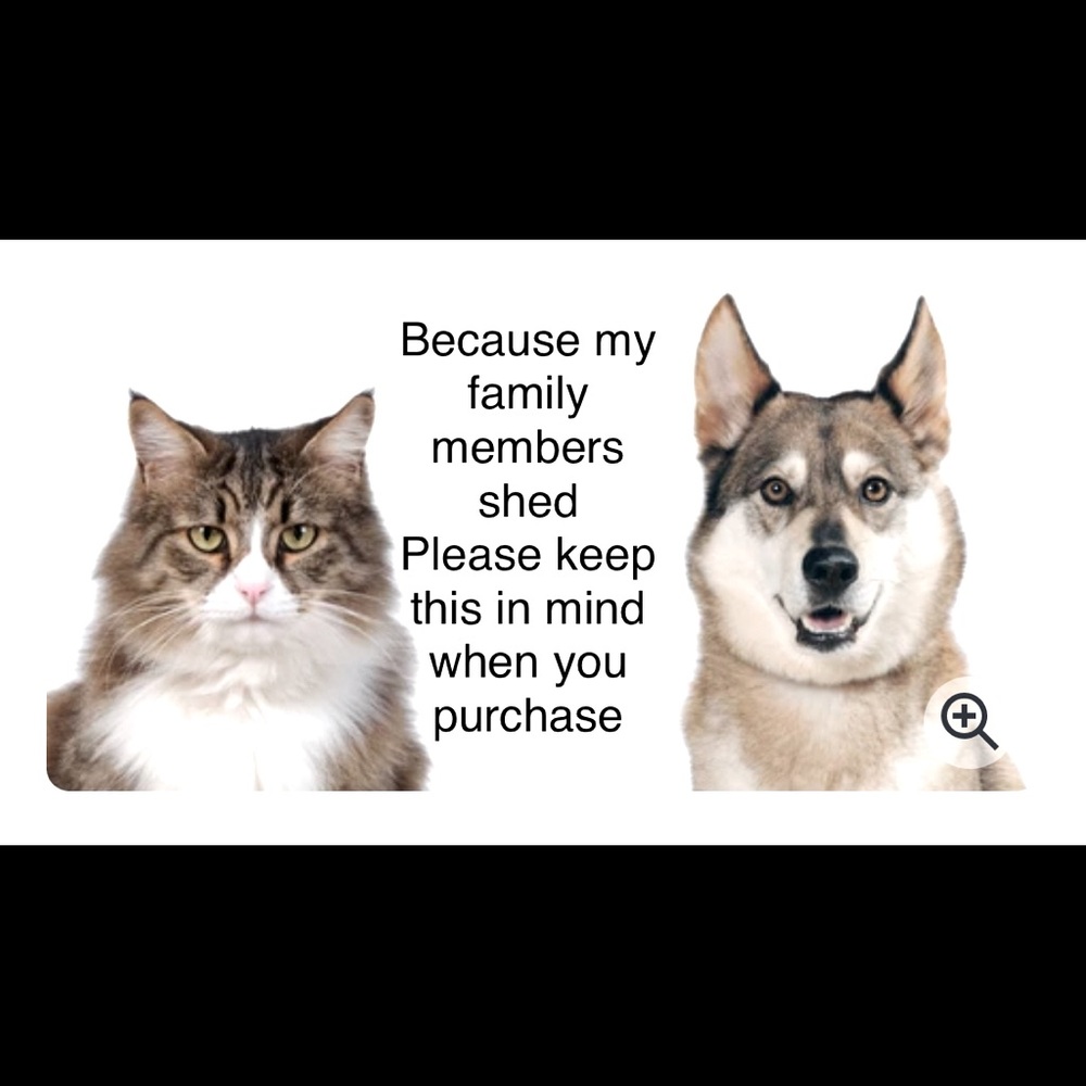 We have animals buy with caution